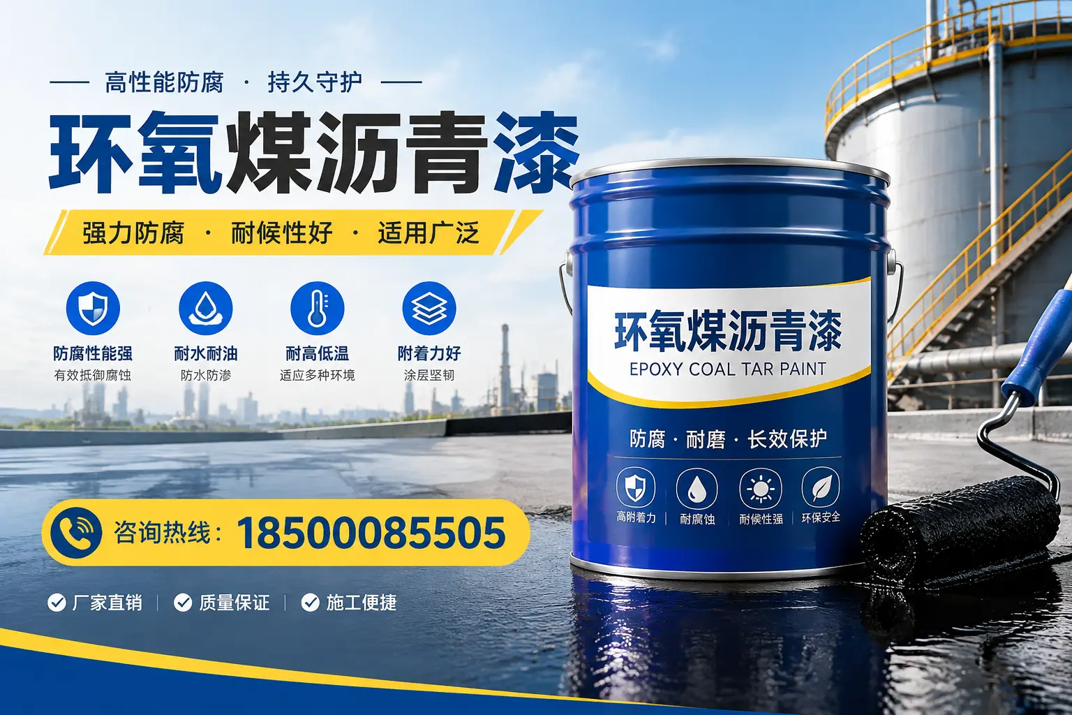 环氧煤沥青漆的储存与运输注意事项,陇南企业须知